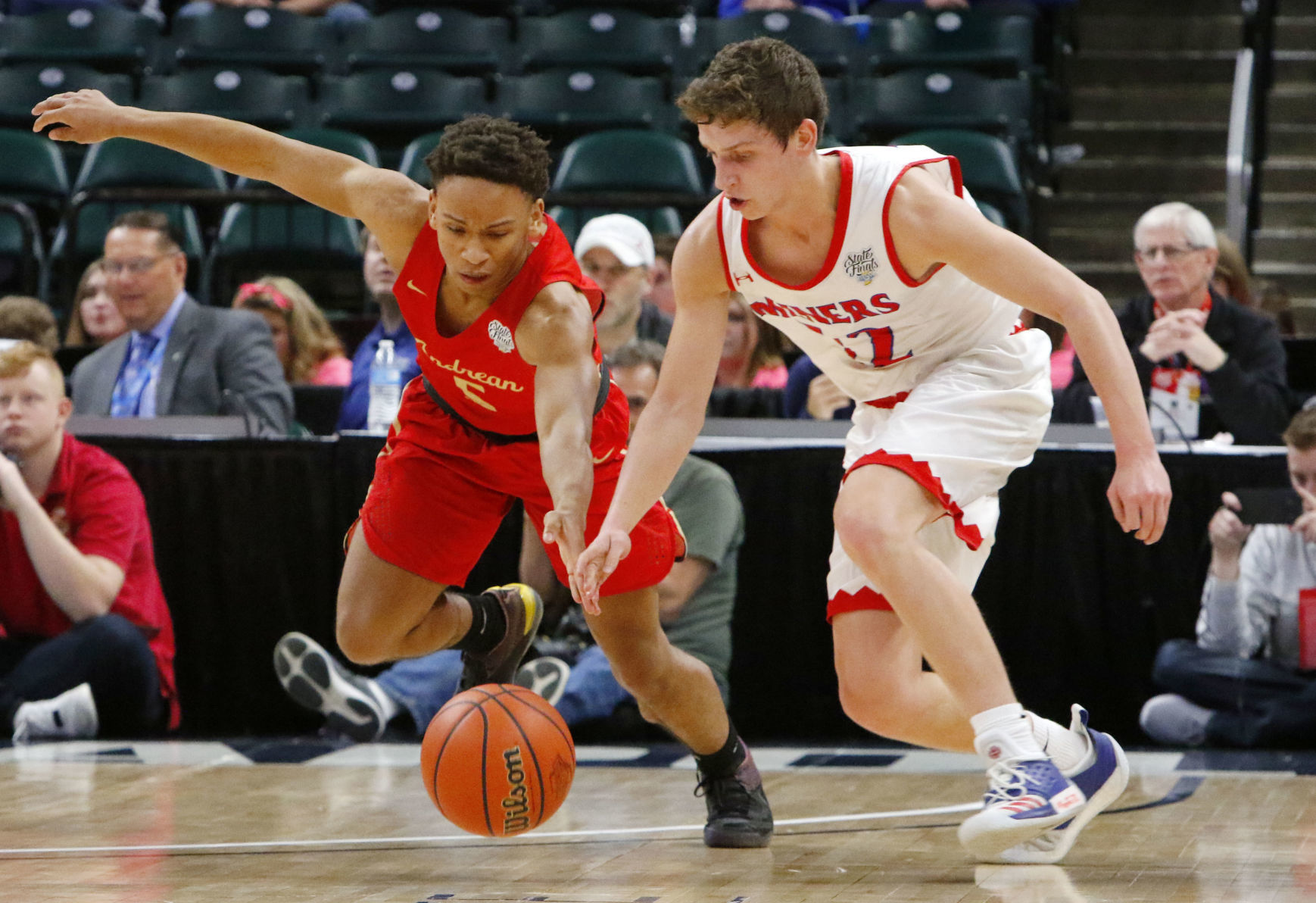Gallery: Boys basketball Class 2A state final - Andrean vs. Linton-Stockton